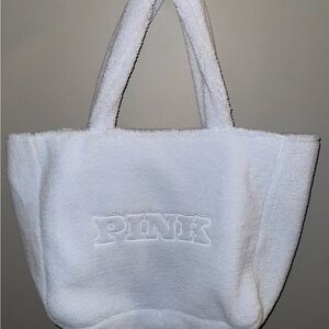 VICTORIA'S SECRET PLUSH TEDDY TOTE